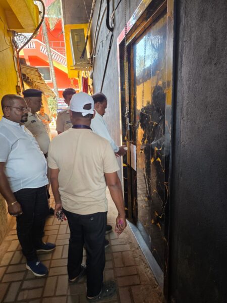 Calangute Panchayat seals club for operating without valid licences