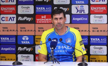 “Two Innings Don’t Define Him”: Fleming Backs Samson Amid Early IPL Struggles