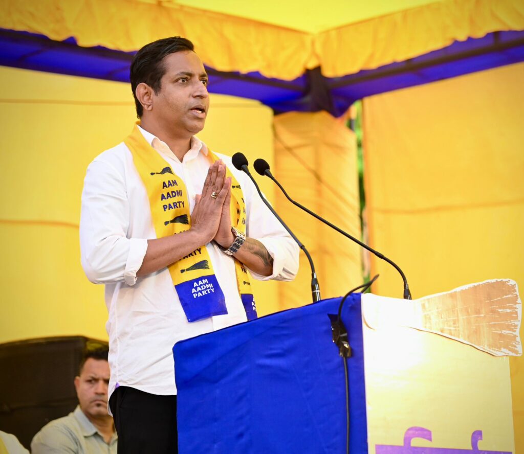 AAP Claims 80% Houses Covered In Ponda Campaign