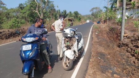 Two Injured In Head-On Scooter Collision At Agonda