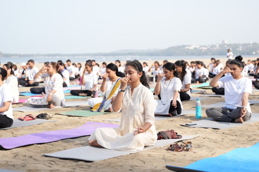Goa Holds Yoga Countdown Event At Miramar Ahead Of International Day Of Yoga 2026