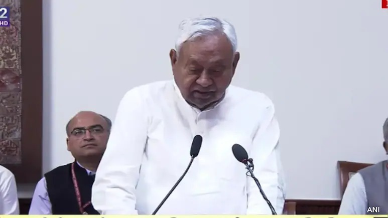 Nitish Kumar Takes Rajya Sabha Oath, Signals End of Long Tenure as Bihar Chief Minister