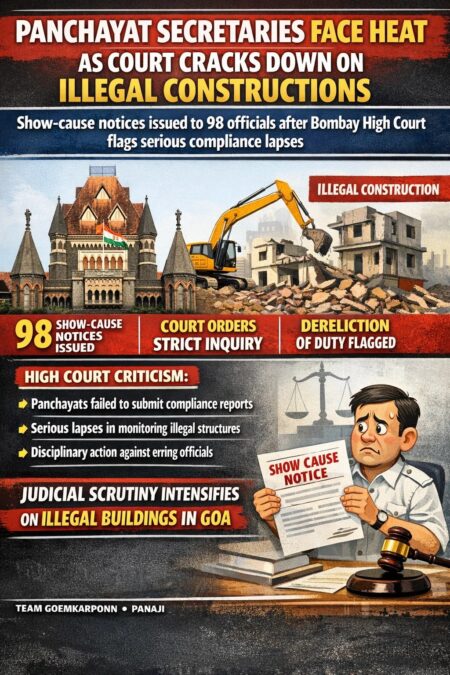 Panchayat Secretaries Face Heat as Court Cracks Down on Illegal Constructions