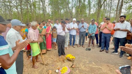 Road Improvement Work at Khotigao, Temple Development at Kindlem Inaugurated