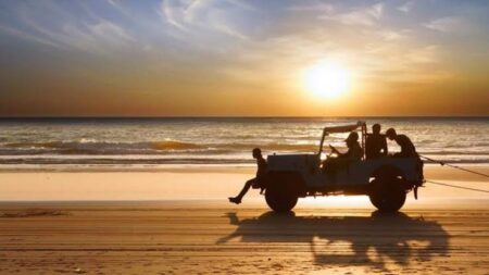 Verna police book Maharashtra tourist for reckless driving on Arrosim beach