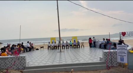 Velsao Beach Circle Revamped Through CSR Support
