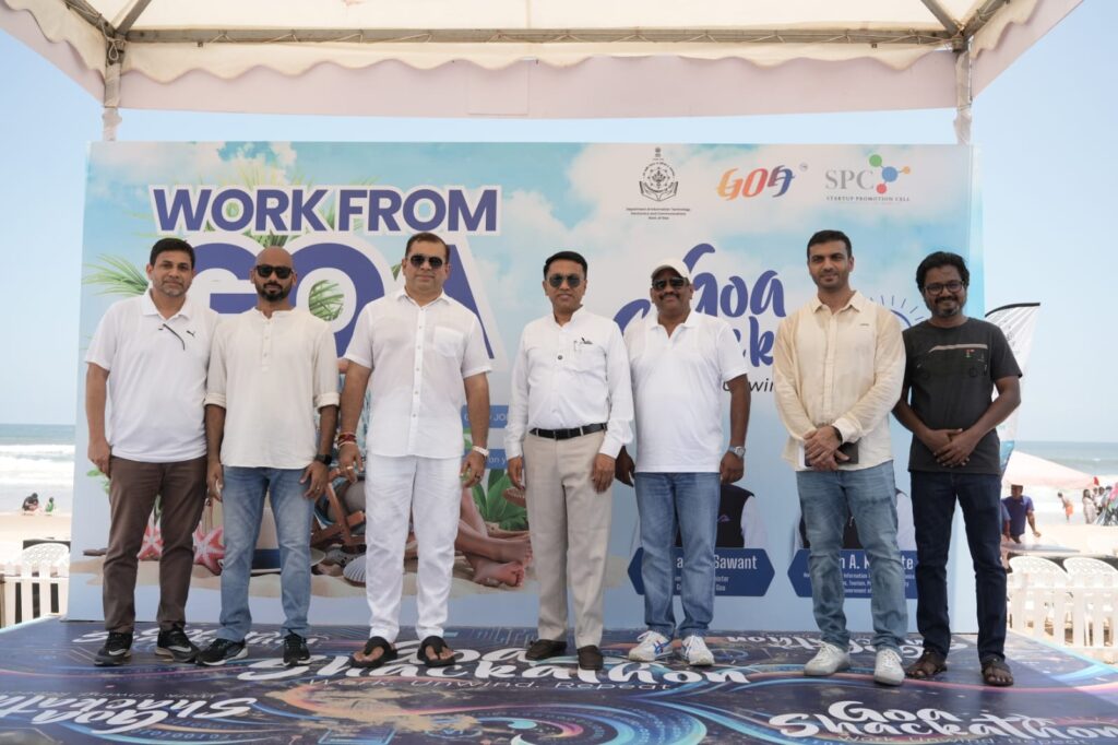 “Goa Is Shaping The Future Of Work”: CM Sawant Launches Beachside Shackathon At Baga