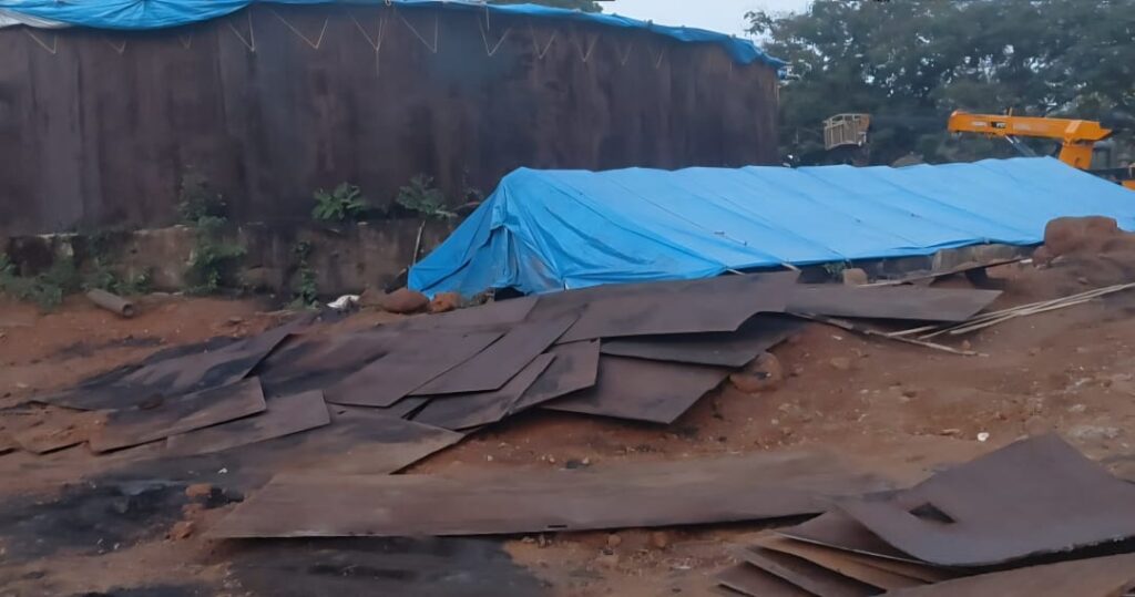 Monsoon Threat Looms Over Molasses Dump At Shristhal Estate