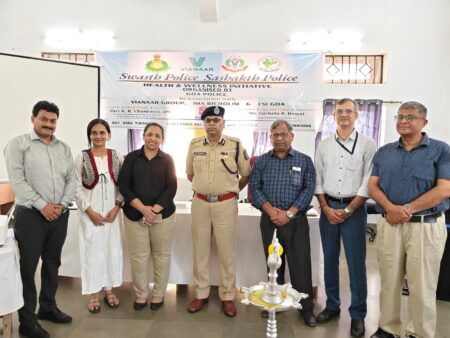 ‘Swasth Police – Sashakth Police’ Program Held At Central Jail Colvale