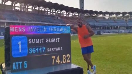 Sumit Antil Breaks His Own World Record With Massive 74.82m Throw In Bengaluru