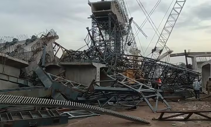 Six Dead After Under Construction Bridge Collapses During Storm In Uttar Pradesh