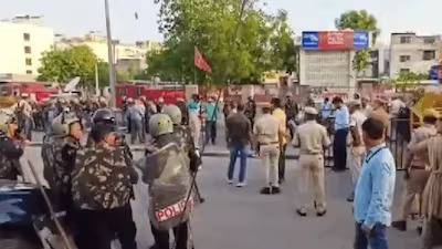 Jaipur Under Tight Security Ahead of Major Anti-Encroachment Drive in Malviya Nagar