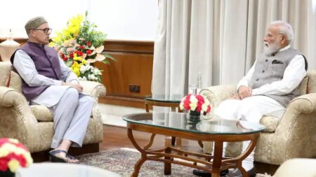 Omar Abdullah Raises J&K Statehood Issue During Meeting With PM Modi