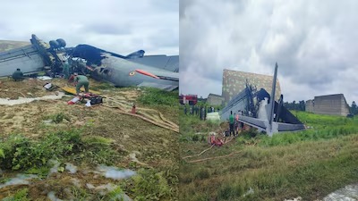 IAF AN-32 Aircraft Crashes At Assam’s Jorhat Air Base, Pilot Feared Dead