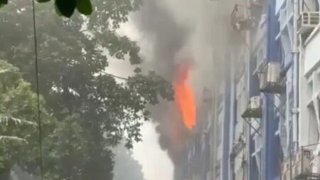 EVMs From 15 Bengal Constituencies Destroyed In Kolkata Fire, Probe Underway