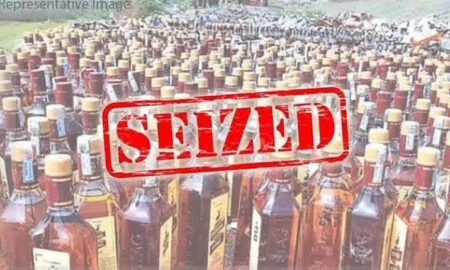 Liquor Worth ₹1.8 Lakh Seized Near Amthane Dam; Two Held