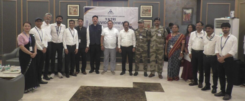Dabolim Airport celebrates Yatri Suwidha Diwas with passenger-centric events and staff welfare initiatives