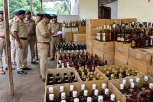 Calangute Police Seize Liquor Worth ₹43.39 Lakh In Raid