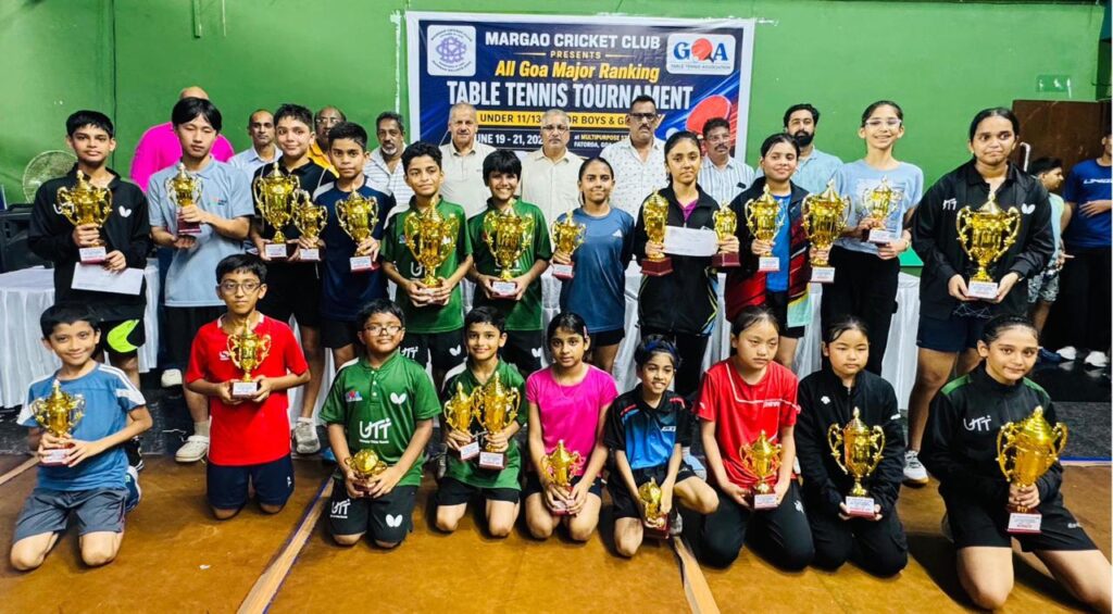 Chandan, Ishita and Yug Lead the Way as Young Paddlers Shine at MCC Major Ranking Tournament
