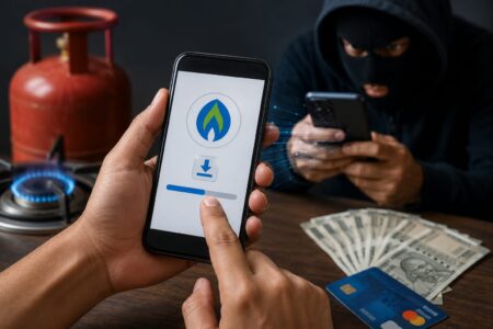 Malicious Gas Bill App Scam Drains ₹3.25 Lakh From Fatorda Resident