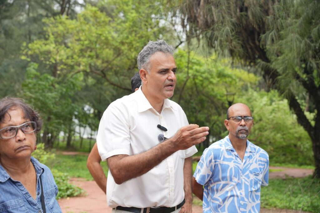 Sukhija Slams Crumbling Miramar Beachfront Works