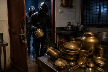 Burglars Break Into Curchorem Catering Unit, Steal Brass Utensils