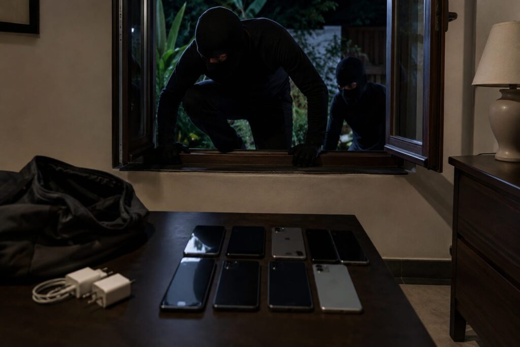 Burglars Steal Seven Mobile Phones from Villa in Nagoa