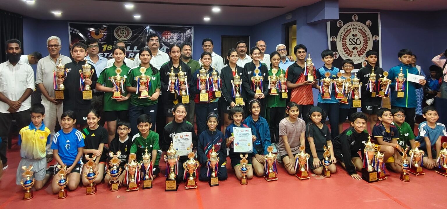 Chandan Fights Back Twice to Clinch Double Crown at Goa State Ranking Table Tennis Tournament