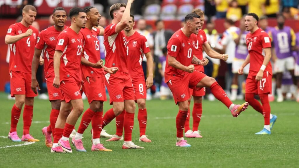 Switzerland Edge Colombia In Shootout To Set Up World Cup Quarterfinal Against Argentina