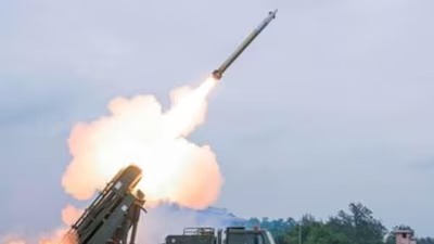 “Major Milestone” As DRDO Successfully Tests Pinaka Long Range Guided Rocket