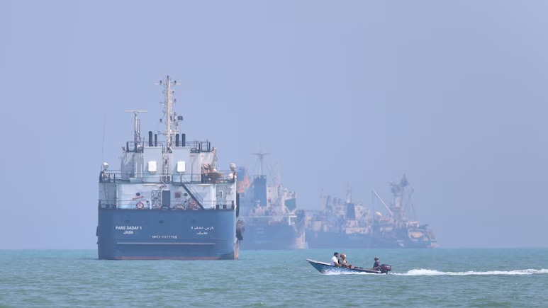 One Indian Missing, 10 Rescued After Ship Attacked In Strait Of Hormuz