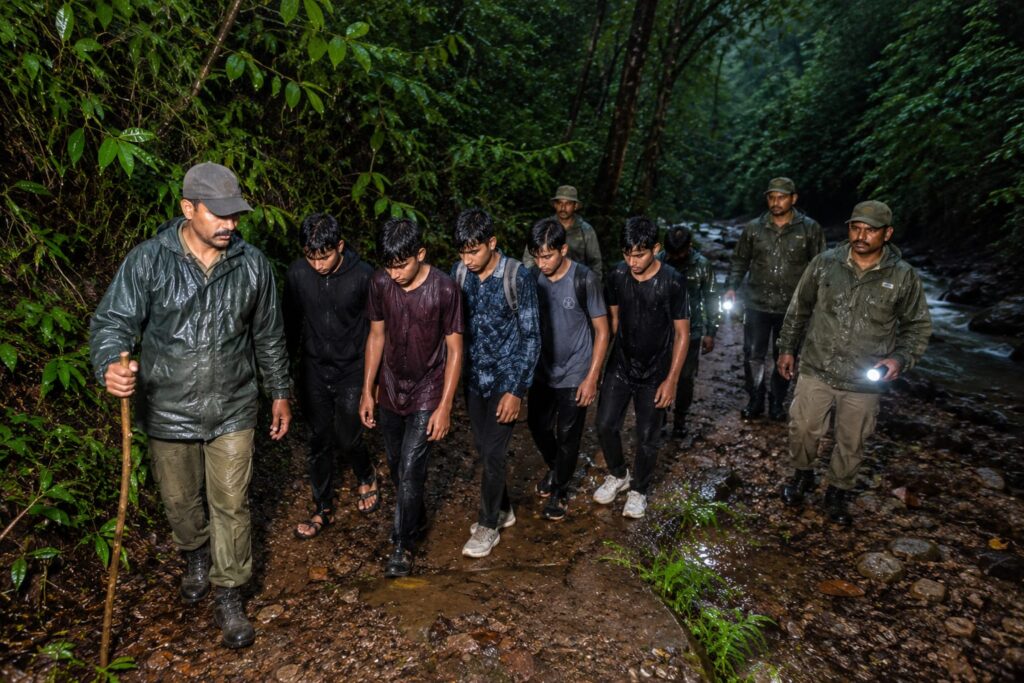 Five Students Rescued, Booked for Illegal Entry into Jalvane Waterfall Area