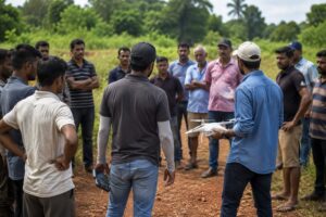 Drone Survey Team Wrongfully Restrained At Volvoi, Threatened Over Property Dispute