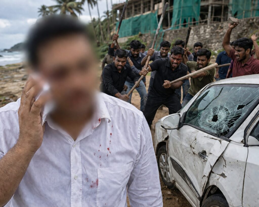 Advocate Assaulted During Visit To Morjim Over Illegal Structure Demolition