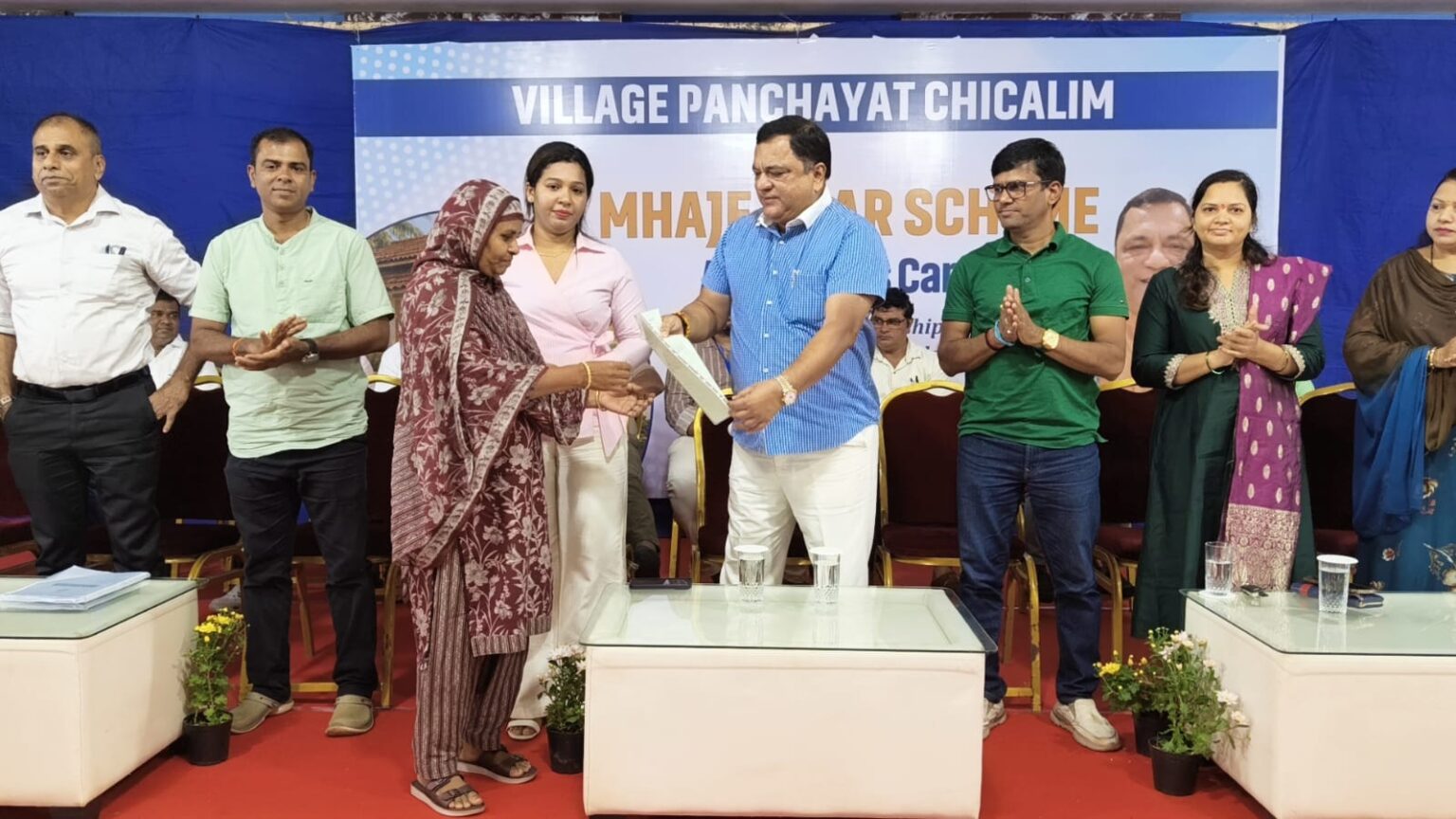 Chicalim Hosts Mhaje Ghar Awareness Camp To Assist Applicants