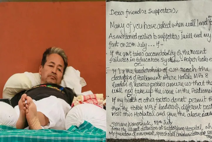 “Meet My Three Conditions”: Sonam Wangchuk Agrees To End Hunger Strike If Demands Are Accepted