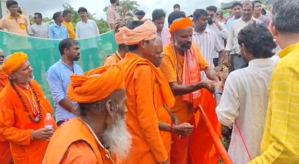 Three-Day Spiritual Programme By Naga Sadhus Begins At Carapur-Sarvan