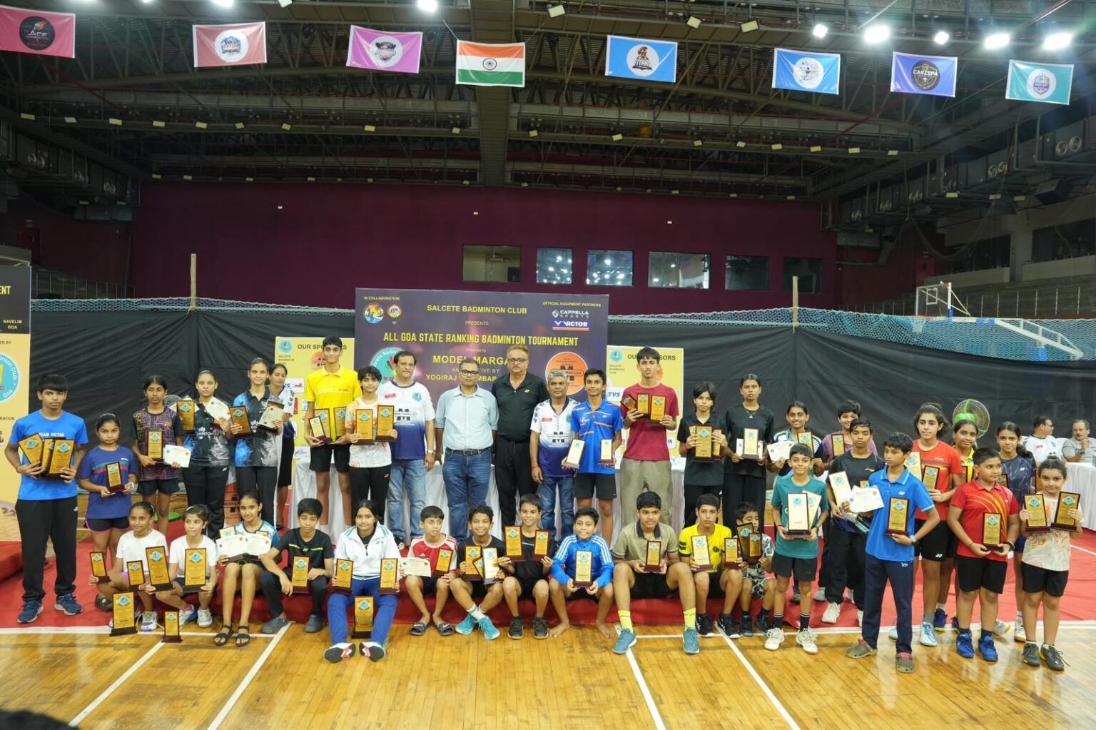 Mohammed Umar Shines With Triple Crown at State Major Ranking Badminton Tournament