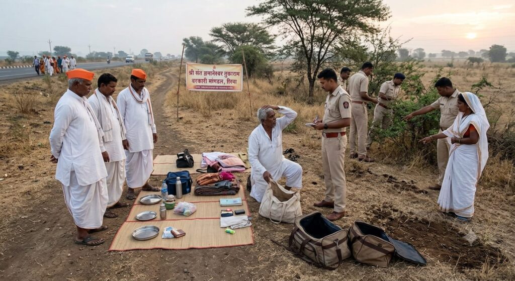 Pirna Warkaris Targeted in Theft During Pandharpur Pilgrimage