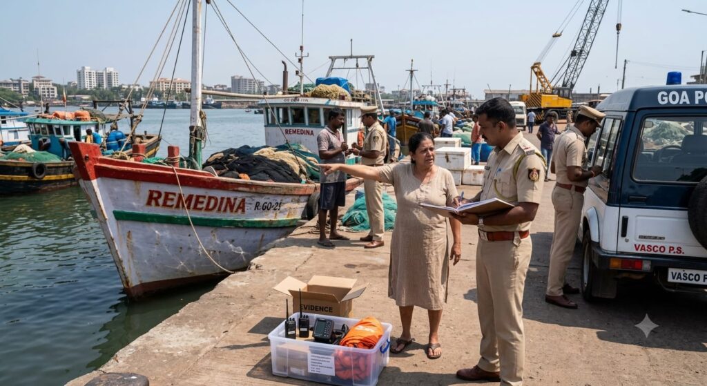 Fishing Trawler Worker Booked for Alleged Misappropriation of Equipment Worth ₹3.04 Lakh