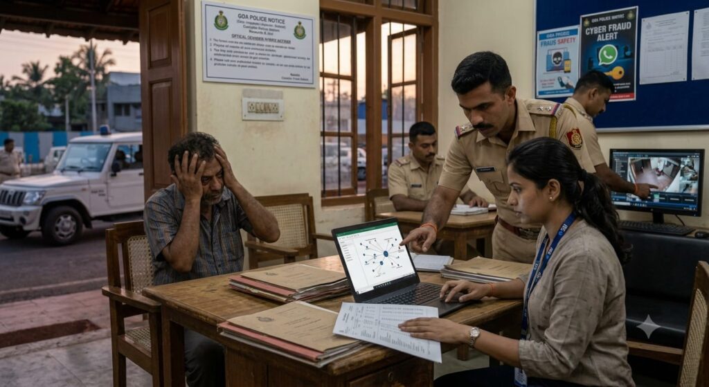 Fatorpa Resident Loses Over ₹1 Lakh in WhatsApp Cyber Fraud
