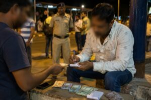 Man Held for Allegedly Accepting Matka Bets at Chimbel