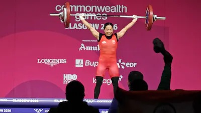 Mirabai Chanu Wins India’s First Gold At CWG 2026 With Record-Breaking Performance