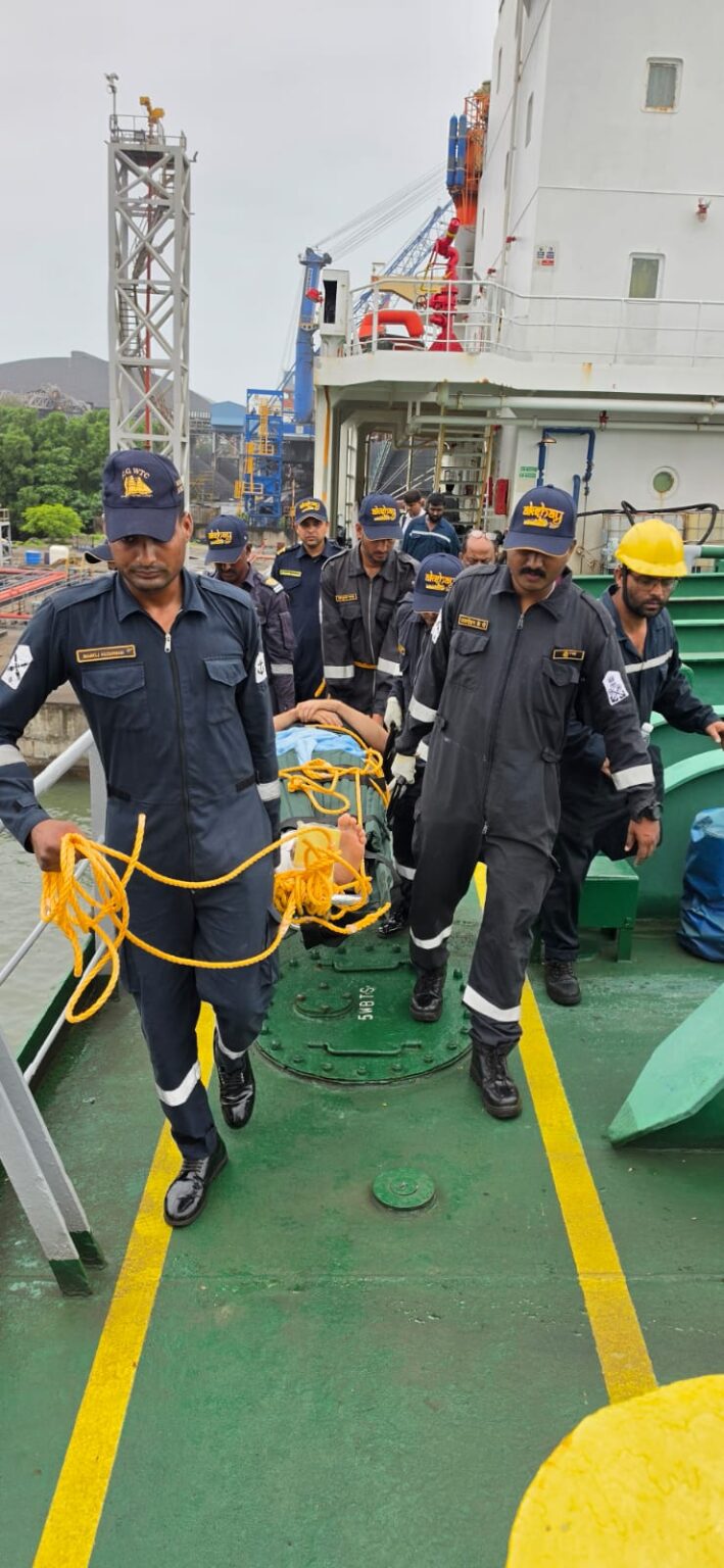 Indian Coast Guard Evacuates Two Critically Injured Seafarers Off Goa Coast