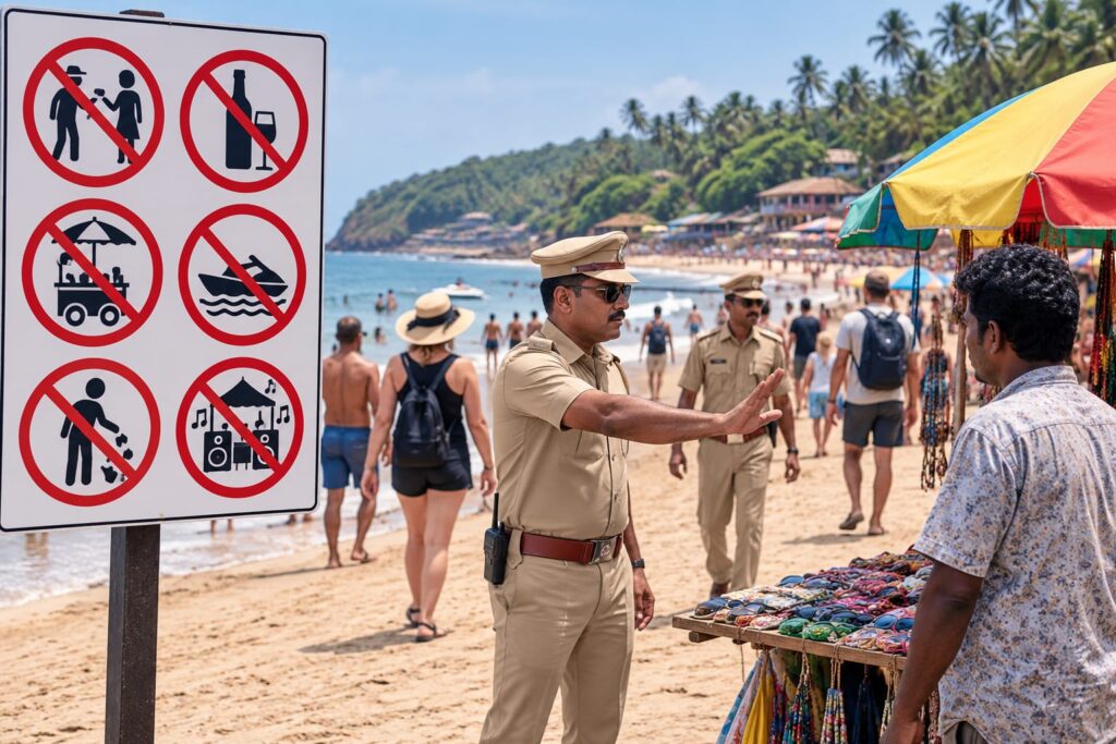 Goa Notifies 19 ‘Nuisance’ Activities at Tourist Spots, Violators Face Fines up to ₹1 Lakh