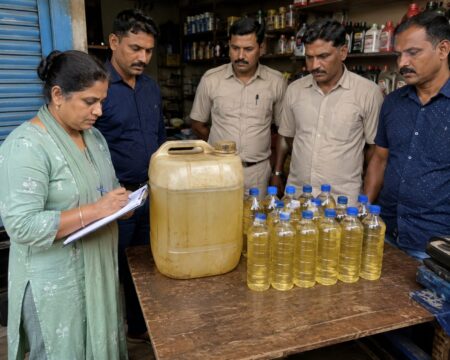Illegal Fuel Stock Seized Near Baga; FIR Against Shop Owner Underway