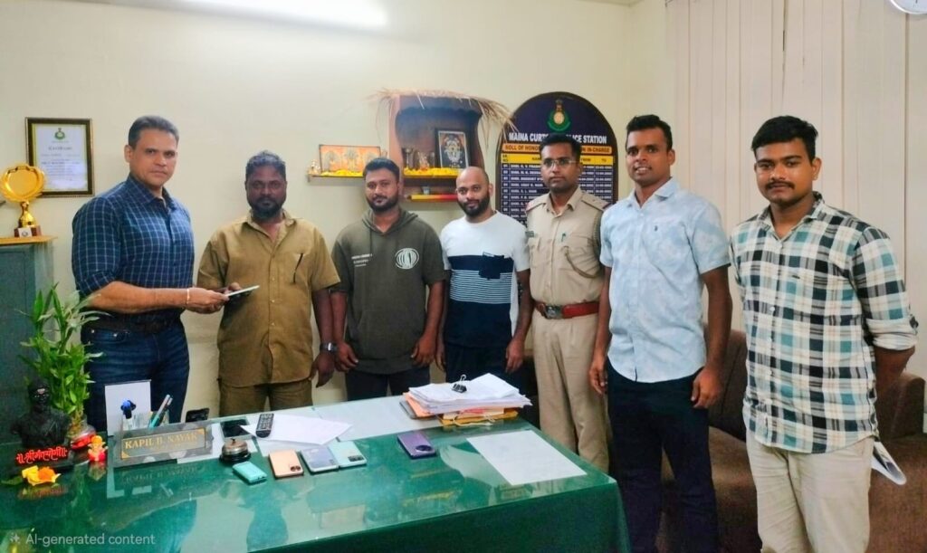 Maina Curtorim Police Recover Six Lost, Stolen Mobile Phones in One Week