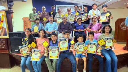 Rahul Lotlikar Wins Men’s Title as 6th Daivadnya Carrom Tournament Concludes in Ponda
