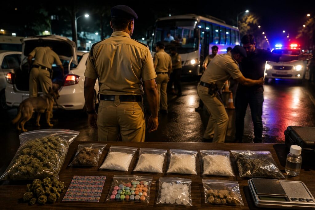 Operation Prahar: Goa Police Registers 10 NDPS Cases, Arrests 12 In Statewide Crackdown