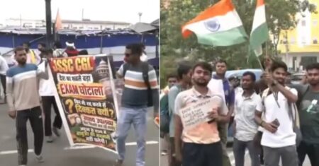 Jharkhand Students Break Barricades, March Towards Assembly Over Recruitment Exam Irregularities